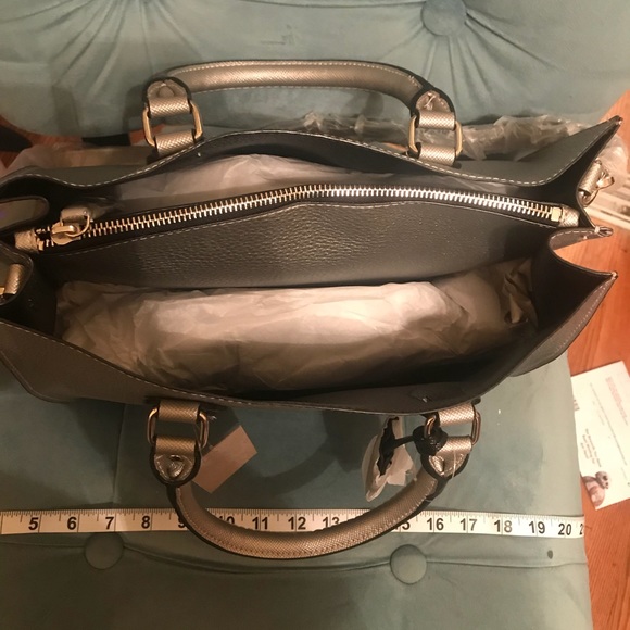Pewter Kenneth Cole Reaction Purse - Picture 3 of 5